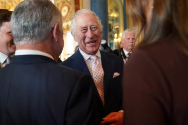 Fotos de la recepción que el rey británico, Carlos III, ofreció en el Palacio de Buckingham a los jefes de Estado invitados a su ceremonia de coronación.