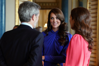 Fotos de la recepción que el rey británico, Carlos III, ofreció en el Palacio de Buckingham a los jefes de Estado invitados a su ceremonia de coronación.