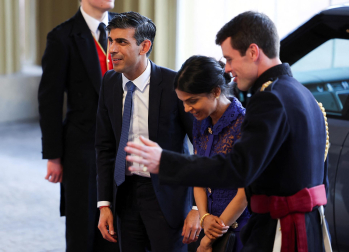 Fotos de la recepción que el rey británico, Carlos III, ofreció en el Palacio de Buckingham a los jefes de Estado invitados a su ceremonia de coronación.