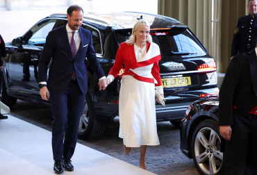 Fotos de la recepción que el rey británico, Carlos III, ofreció en el Palacio de Buckingham a los jefes de Estado invitados a su ceremonia de coronación.