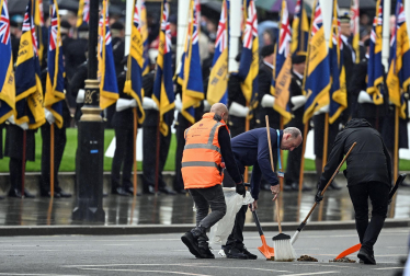 Fotos de la coronación en la Abadía de Westminster de los reyes del Reino Unido, Carlos III y Camila, un ritual milenario que se celebra por primera vez en el siglo XXI.