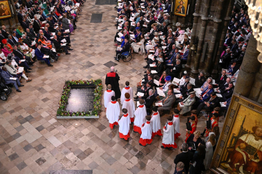 Fotos de la coronación en la Abadía de Westminster de los reyes del Reino Unido, Carlos III y Camila, un ritual milenario que se celebra por primera vez en el siglo XXI.