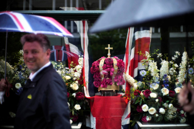 Fotos de la coronación en la Abadía de Westminster de los reyes del Reino Unido, Carlos III y Camila, un ritual milenario que se celebra por primera vez en el siglo XXI.