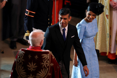 Fotos de la coronación en la Abadía de Westminster de los reyes del Reino Unido, Carlos III y Camila, un ritual milenario que se celebra por primera vez en el siglo XXI.