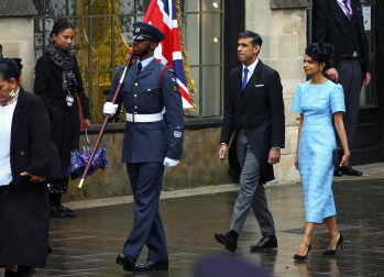 Fotos de la coronación en la Abadía de Westminster de los reyes del Reino Unido, Carlos III y Camila, un ritual milenario que se celebra por primera vez en el siglo XXI.