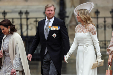 Fotos de la coronación en la Abadía de Westminster de los reyes del Reino Unido, Carlos III y Camila, un ritual milenario que se celebra por primera vez en el siglo XXI.