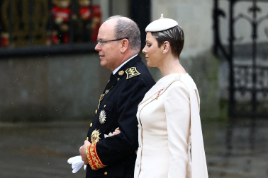 Fotos de la coronación en la Abadía de Westminster de los reyes del Reino Unido, Carlos III y Camila, un ritual milenario que se celebra por primera vez en el siglo XXI.