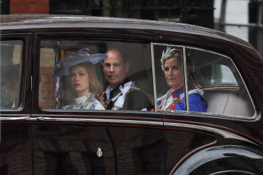 Fotos de la coronación en la Abadía de Westminster de los reyes del Reino Unido, Carlos III y Camila, un ritual milenario que se celebra por primera vez en el siglo XXI.