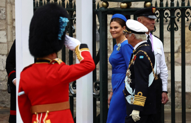 Fotos de la coronación en la Abadía de Westminster de los reyes del Reino Unido, Carlos III y Camila, un ritual milenario que se celebra por primera vez en el siglo XXI.