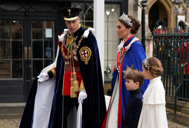 Fotos de la coronación en la Abadía de Westminster de los reyes del Reino Unido, Carlos III y Camila, un ritual milenario que se celebra por primera vez en el siglo XXI.