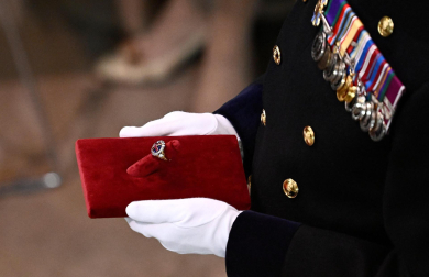 Fotos de la coronación en la Abadía de Westminster de los reyes del Reino Unido, Carlos III y Camila, un ritual milenario que se celebra por primera vez en el siglo XXI.