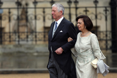 Fotos de la coronación en la Abadía de Westminster de los reyes del Reino Unido, Carlos III y Camila, un ritual milenario que se celebra por primera vez en el siglo XXI.