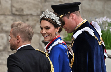 Fotos de la coronación en la Abadía de Westminster de los reyes del Reino Unido, Carlos III y Camila, un ritual milenario que se celebra por primera vez en el siglo XXI.