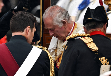 Fotos de la coronación en la Abadía de Westminster de los reyes del Reino Unido, Carlos III y Camila, un ritual milenario que se celebra por primera vez en el siglo XXI.