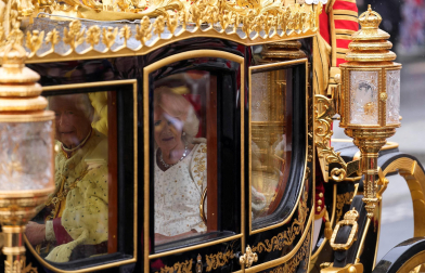 Fotos de la coronación en la Abadía de Westminster de los reyes del Reino Unido, Carlos III y Camila, un ritual milenario que se celebra por primera vez en el siglo XXI.