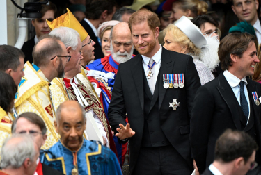 Fotos de la coronación en la Abadía de Westminster de los reyes del Reino Unido, Carlos III y Camila, un ritual milenario que se celebra por primera vez en el siglo XXI.