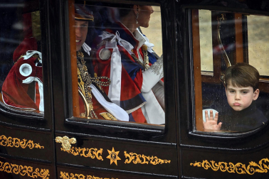 Fotos de la coronación de los reyes del Reino Unido, Carlos III y Camila. /