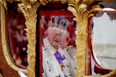 Fotos de la coronación de los reyes del Reino Unido, Carlos III y Camila. /