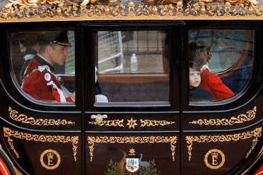 Fotos de la coronación de los reyes del Reino Unido, Carlos III y Camila. /