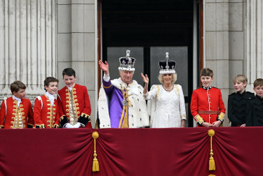 Fotos de la coronación de los reyes del Reino Unido, Carlos III y Camila. /