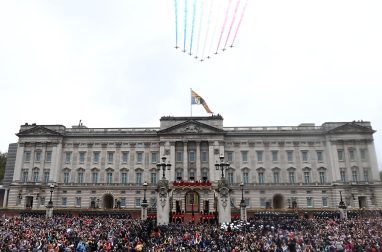Fotos de la coronación de los reyes del Reino Unido, Carlos III y Camila. /