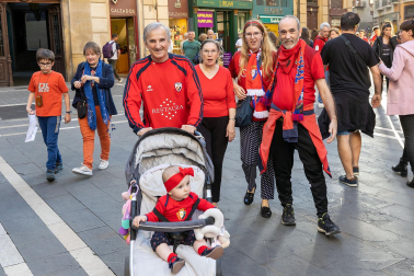 Fotos del ambiente en Pamplona por el partido de final de Copa.