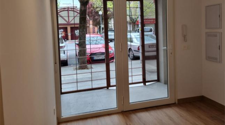 Uno de los locales que Óscar Flamarique está rehabilitando como loft