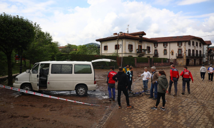 Afecciones de las lluvias en Bera.