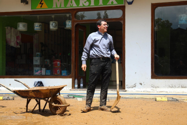 Afecciones de las lluvias en Bera.