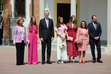 Fotos de la confirmación de la infanta Sofía en la iglesia de la Asunción de Nuestra Señora, en el distrito madrileño de Aravaca.