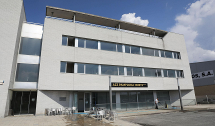 Aspecto del hotel AZZ Pamplona Norte.