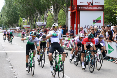 Tercera etapa de la Vuelta a Navarra 2023.