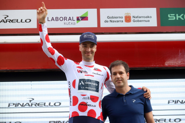 Tercera etapa de la Vuelta a Navarra 2023.
