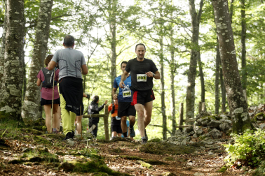 Carrera por montaña Lakuntza-Aralar.