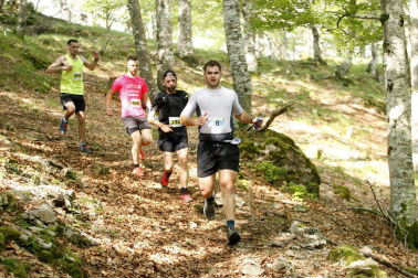 Carrera por montaña Lakuntza-Aralar.