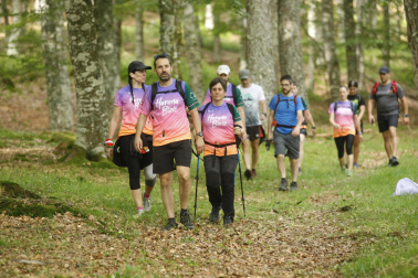 Carrera por montaña Lakuntza-Aralar.