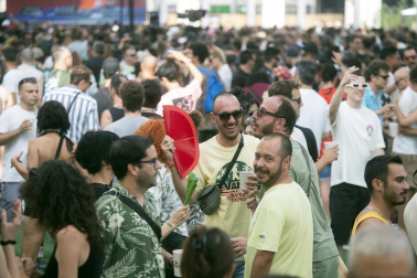Público asistente a los conciertos del 30 aniversario del Festival Sónar
