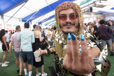 Público asistente a los conciertos del 30 aniversario del Festival Sónar
