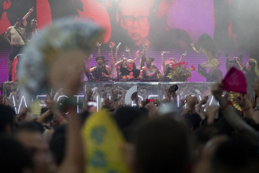 Público asistente a los conciertos del 30 aniversario del Festival Sónar