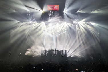 Público asistente a los conciertos del 30 aniversario del Festival Sónar