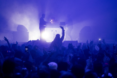 Público asistente a los conciertos del 30 aniversario del Festival Sónar