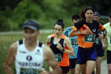 Participantes en la X Carrera Solidaria de Ziordia