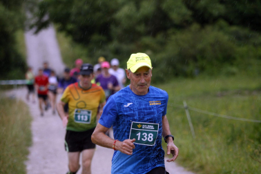 Participantes en la X Carrera Solidaria de Ziordia