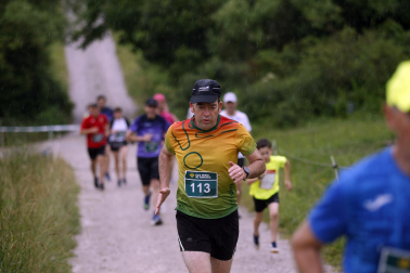 Participantes en la X Carrera Solidaria de Ziordia