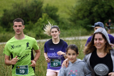 Participantes en la X Carrera Solidaria de Ziordia