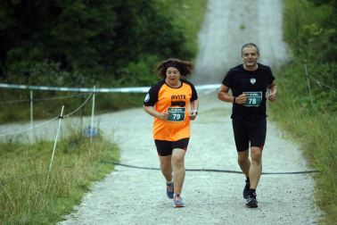 Participantes en la X Carrera Solidaria de Ziordia