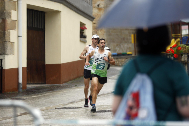 Participantes en la X Carrera Solidaria de Ziordia
