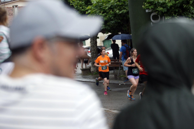 Participantes en la X Carrera Solidaria de Ziordia