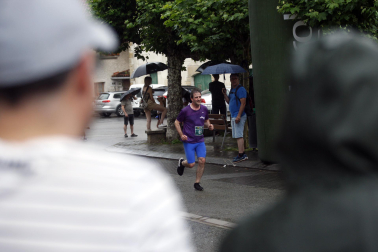 Participantes en la X Carrera Solidaria de Ziordia
