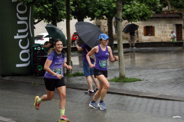 Participantes en la X Carrera Solidaria de Ziordia